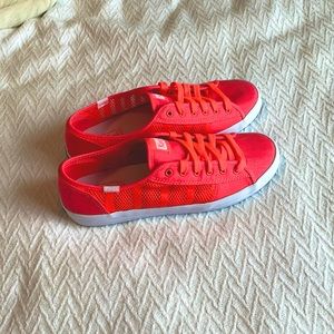 Bright Salmon never worn Keds
